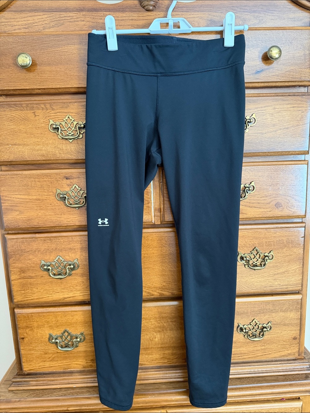 Under Armour Black Women's High-Waist Training cold weather gear Leggings